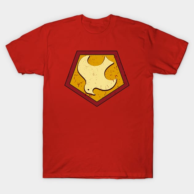 Peacemaker Emblem T-Shirt by RetroFreak